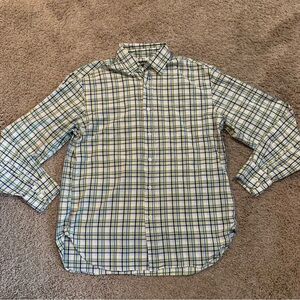 Men’s J.Crew Plaid Button Down Shirt Medium